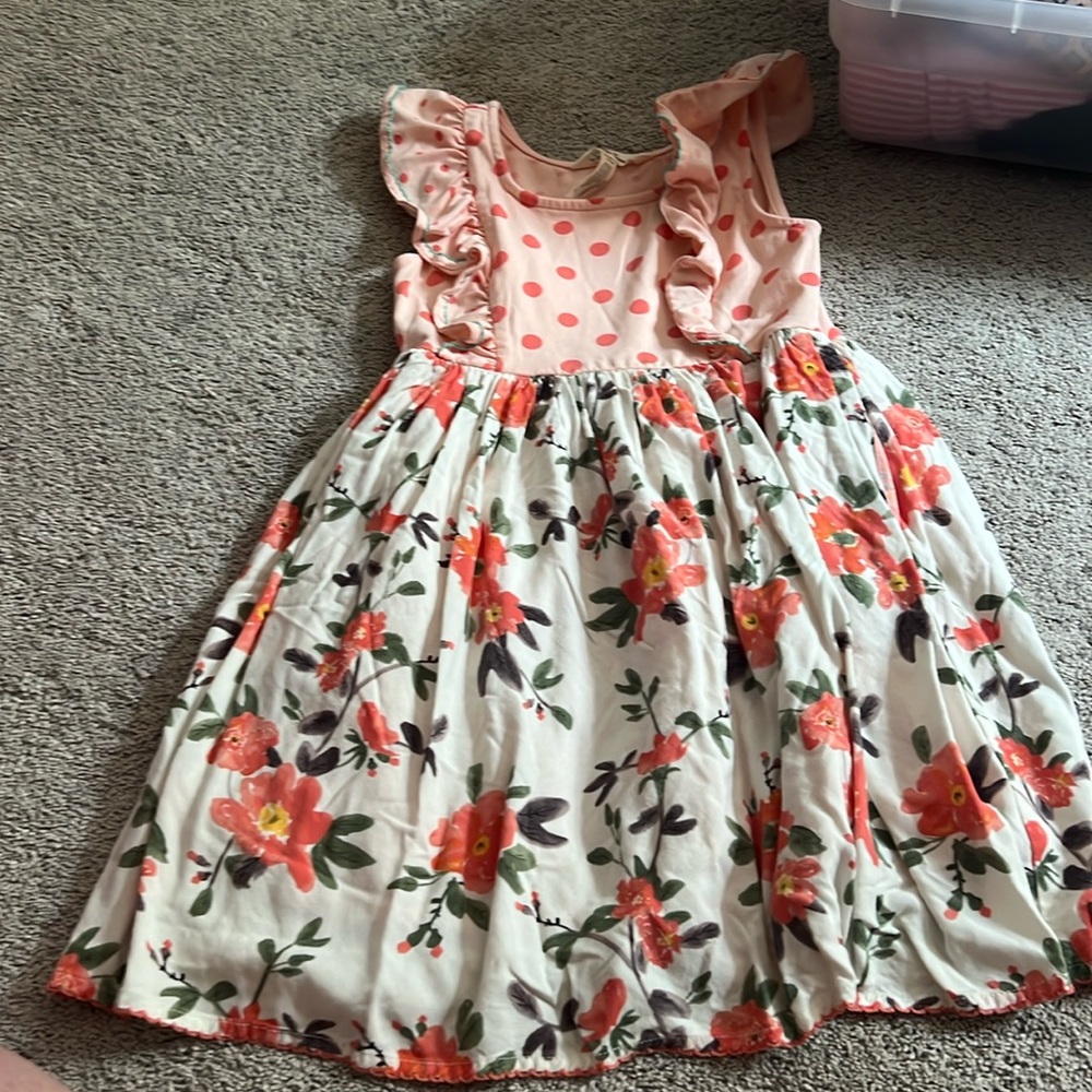 Matilda jane size 6 super soft dress flower dress